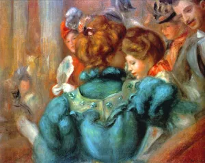 A Box in the Theater des Varietes by Pierre-Auguste Renoir Oil Painting Reproduction