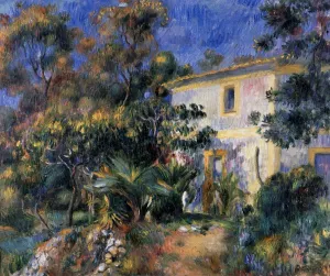 Algiers Landscape by Pierre-Auguste Renoir - Hand-Painted Oil Painting Reproduction