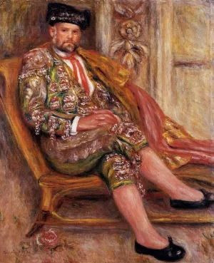 Ambroise Vollard Dressed as a Toreador by Pierre-Auguste Renoir - Oil Painting Ambroise Vollard Dressed as a Toreador by Pierre-Auguste Renoir - Hand-Painted Oil Painting Reproduction