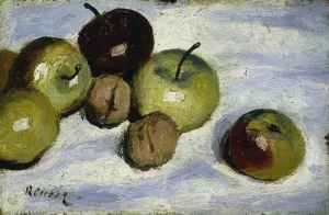 , Apples and Walnuts Masterpiece Apples and Walnuts by Oil Painting Reproduction