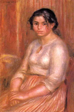 Gabrielle Seated by Pierre-Auguste Renoir - Hand-Painted Oil Painting Reproduction