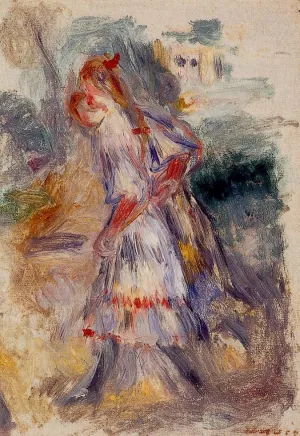 Girls by Pierre-Auguste Renoir - Hand-Painted Oil Painting Reproduction
