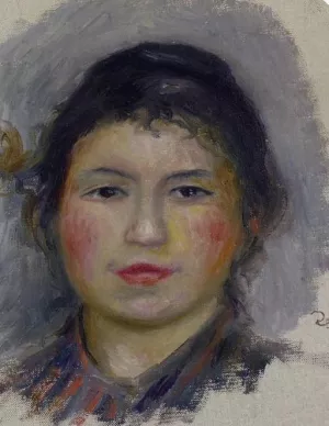 Heat of a Young Woman by Oil Painting Reproduction