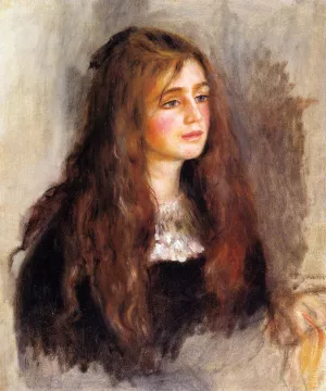 Julie Manet by Pierre-Auguste Renoir - Oil Painting Julie Manet by Pierre-Auguste Renoir - Hand-Painted Oil Painting Reproduction