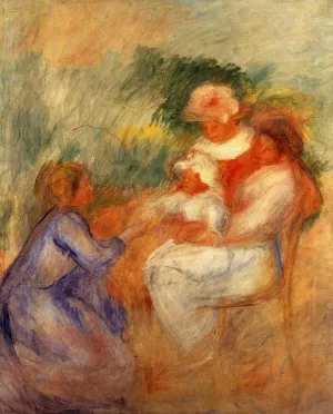 , La Famille Masterpiece La Famille by Oil Painting Reproduction
