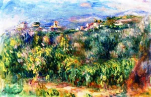 , Landscape of Provence, Cagnes Masterpiece Landscape of Provence, Cagnes by Oil Painting Reproduction