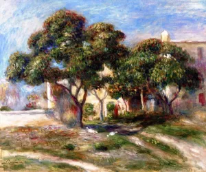 Loquat Trees by Oil Painting Reproduction