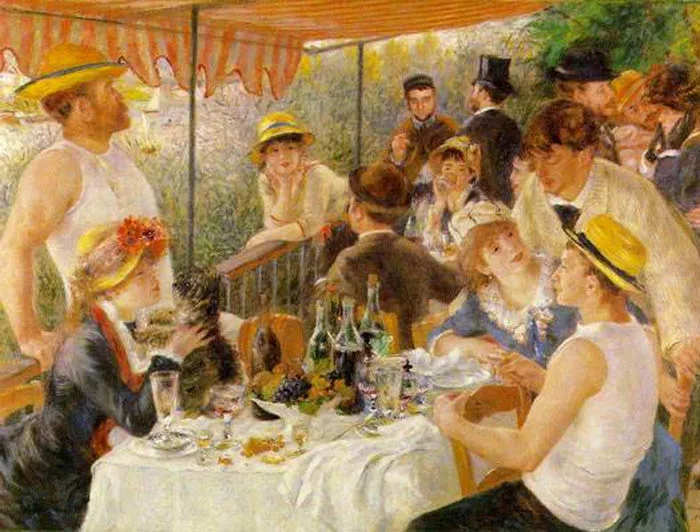 Luncheon of the Boating Party (1880-1881) Oil Painting by Pierre-Auguste Renoir