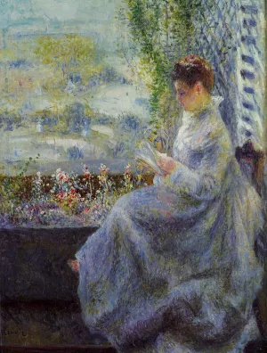 , Madame Chocquet Reading Masterpiece Madame Chocquet Reading by Oil Painting Reproduction