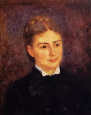 Madame Paul Berard by Pierre-Auguste Renoir - Oil Painting Madame Paul Berard by Pierre-Auguste Renoir - Hand-Painted Oil Painting Reproduction