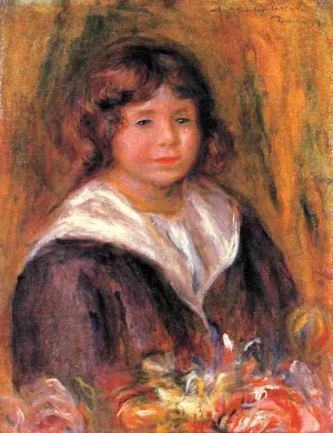 Portrait of a Boy Jean Pascalis by Oil Painting Reproduction