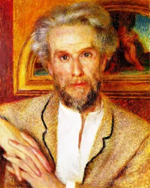 Portrait of Victor Chocquet by Pierre-Auguste Renoir Oil Painting Reproduction