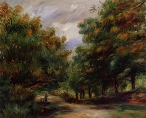 , Road Near Cagnes Masterpiece Road Near Cagnes by Oil Painting Reproduction