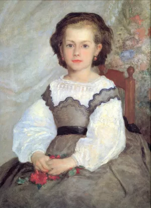 Romaine Lascaux by Pierre-Auguste Renoir - Hand-Painted Oil Painting Reproduction