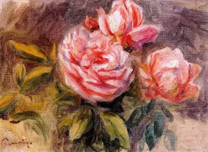 , Roses 3 Masterpiece Roses 3 by Oil Painting Reproduction