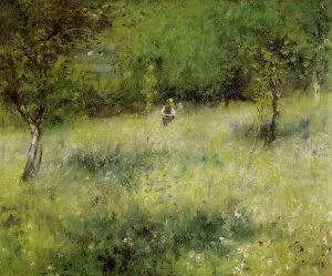 Spring at Catou by Pierre-Auguste Renoir - Oil Painting Spring at Catou by Pierre-Auguste Renoir - Hand-Painted Oil Painting Reproduction