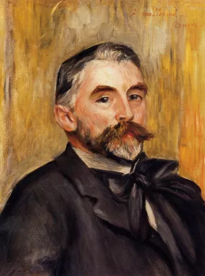 Stephane Mallarme by Pierre-Auguste Renoir Oil Painting Reproduction