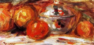 Still Life 3 by Pierre-Auguste Renoir - Hand-Painted Oil Painting Reproduction