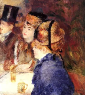 The Cafe by Oil Painting Reproduction