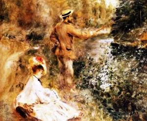 The Fisherman by Pierre-Auguste Renoir - Hand-Painted Oil Painting Reproduction