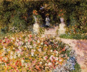 The Garden also known as In the Park by Oil Painting Reproduction