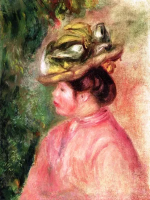 , Woman in Profile Masterpiece Woman in Profile by Oil Painting Reproduction