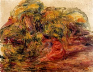 , Woman in the Garden at Collettes Masterpiece Woman in the Garden at Collettes by Oil Painting Reproduction